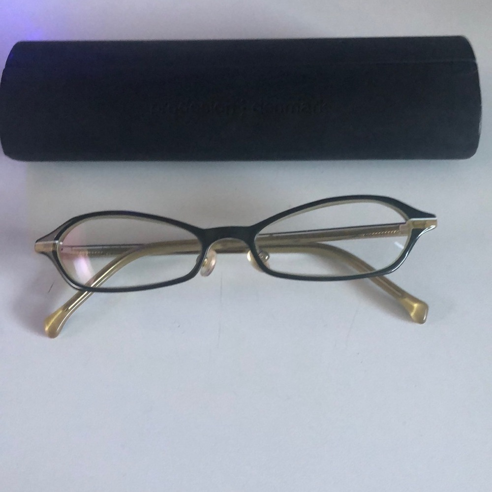 Prodesign Denmark Small Rectangular Eyeglasses Fr… - image 2